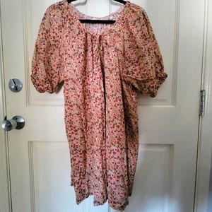 DÔEN Chestnut Dress - Pink Valley Floral XS